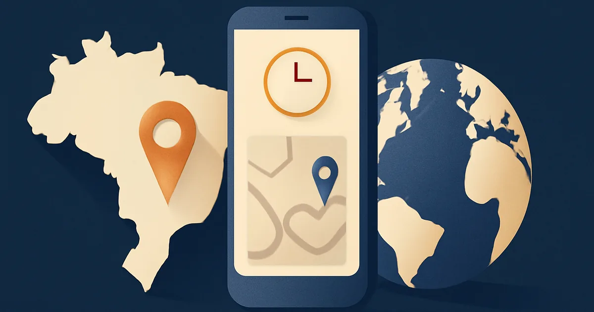 Geolocalização e cerca virtual no ponto